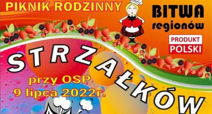 Piknik rodzinny w Strzałkowie. W programie atrakcje dla dzieci i dorosłych