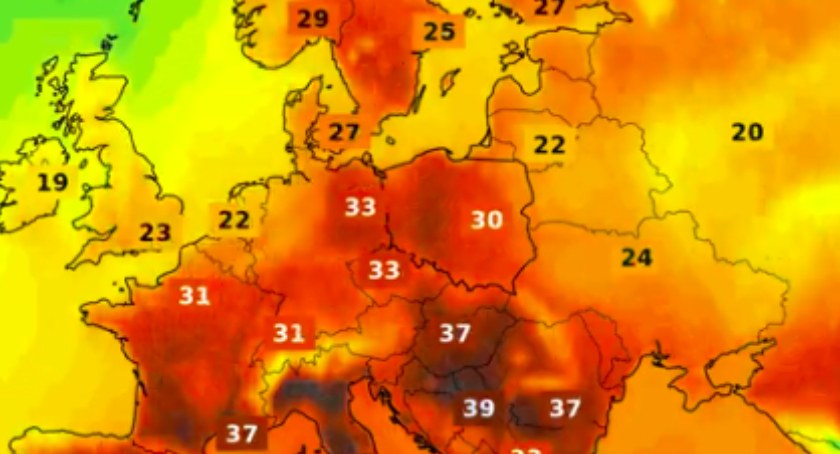 Nadchodzą rekordowe upały. Temperatura w powiecie może sięgać nawet 38 stopni Celcjusza