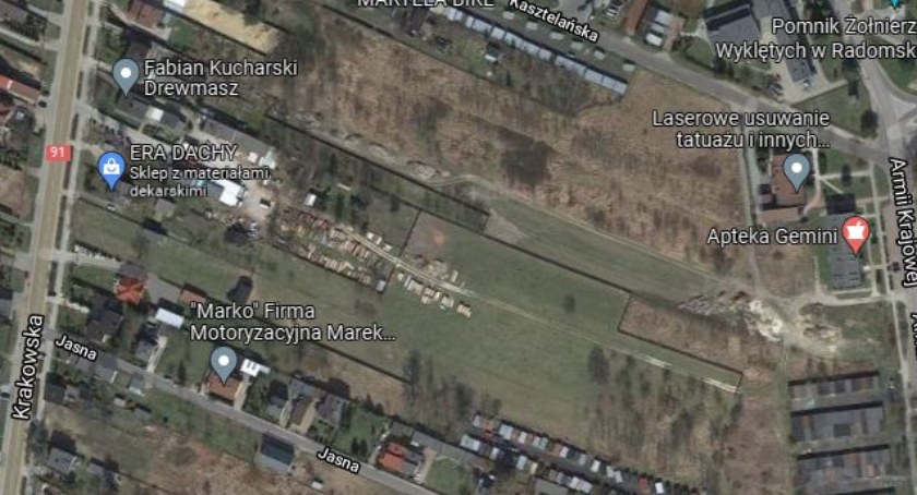 Są plany na nowe bloki między ulicami Kasztelańską i Armii Krajowej. Do miasta wpłynęły cztery wnioski