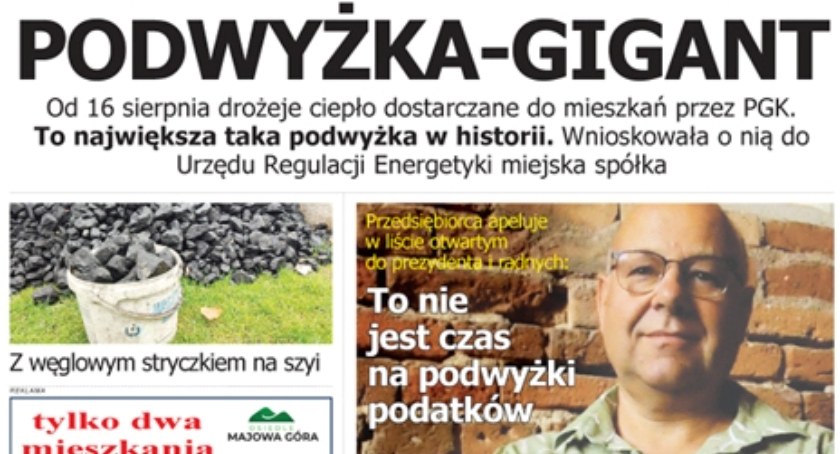O czym przeczytasz w nowym wydaniu GR: podwyżki, list otwarty, węglowy stryczek i smród na Reymonta