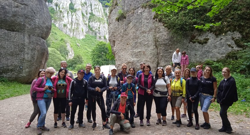 Trekking z MOSiR. Radomszczanie poznawali atrakcje Ojcowskiego Parku Narodowego