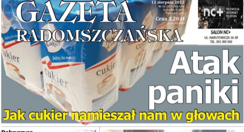 Pełne wydanie Gazety Radomszczańskiej z 11 sierpnia 2022, tym razem otwarte i ogólnodostępne 