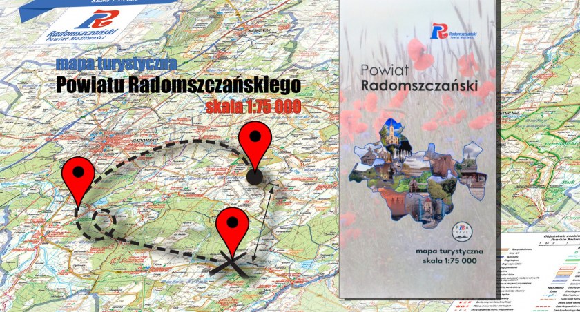 Turystyczna mapa powiatu radomszczańskiego już dotarła do starostwa powiatowego