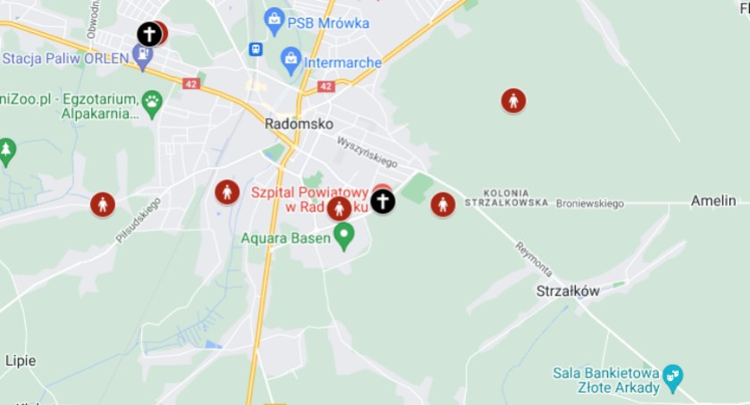 Mapa Kościelnej Pedofilii: dwa przypadki z Radomska oraz sześć ofiar