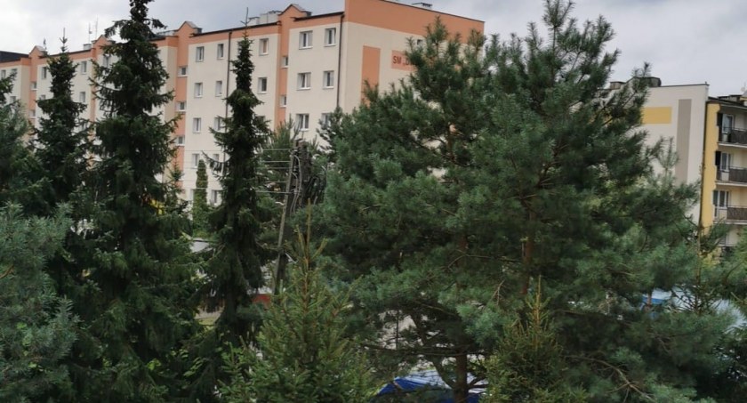 Mieszkańcy bloków spółdzielni 