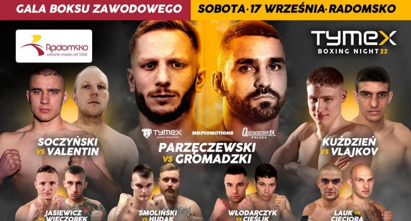 Za tydzień w Radomsku odbędzie się gala boksu Tymex Boxing Night