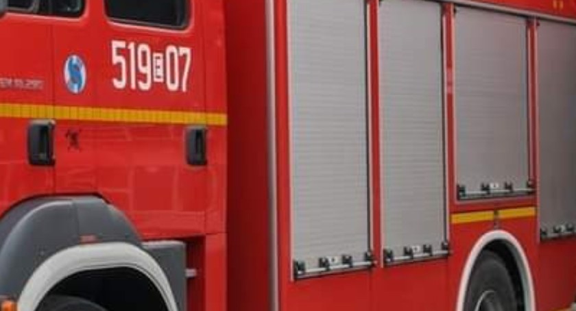 W Jedlnie Pierwszym doszło do wybuchu gazu. 70-letnia kobieta doznała poparzeń twarzy 
