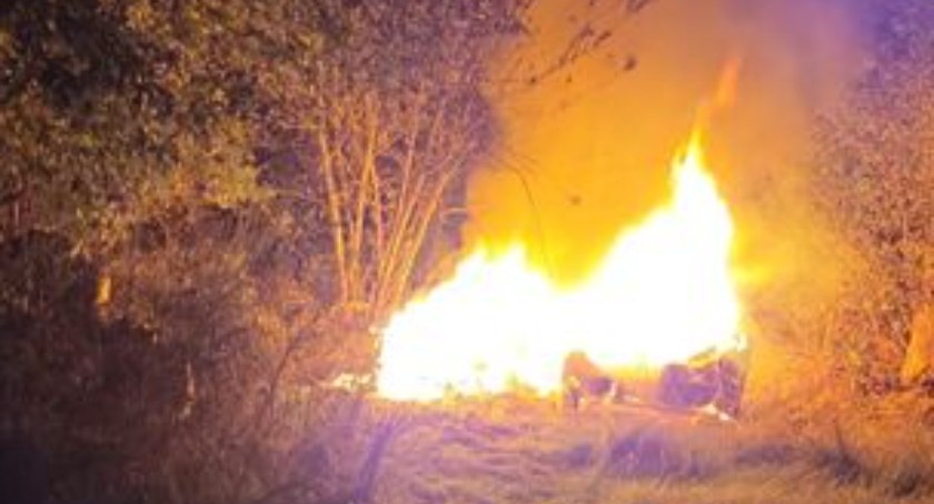 Pożar w miejscowości Rozpęd w gminie Kobiele Wielkie. Strażacy ze Strzałkowa podsumowali weekend