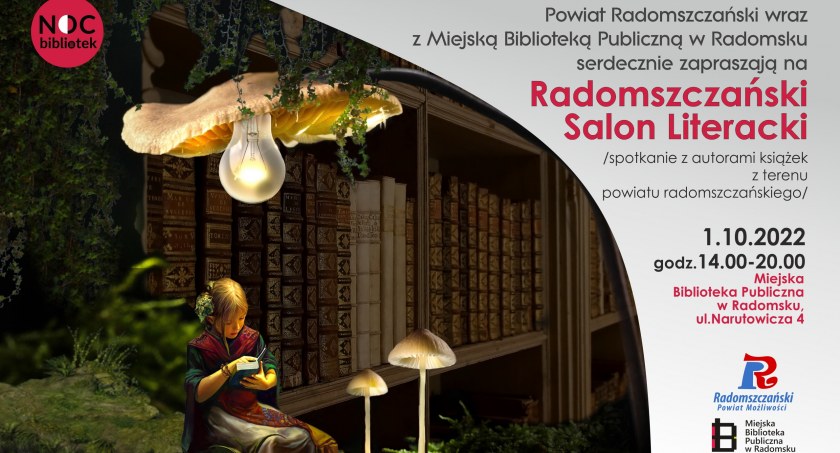 Piszący i czytający w jednym stali domu: Zapraszamy na Radomszczański Salon Literacki 