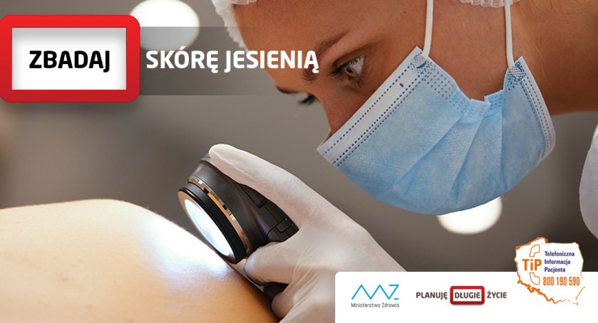 Zbadaj skórę jesienią 
