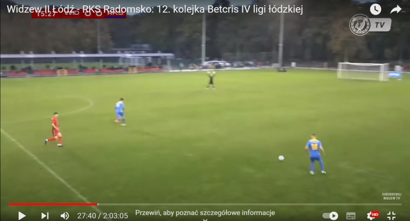 Porażka RKS Radomsko z liderem. Widzew II zbyt silny dla naszej drużyny