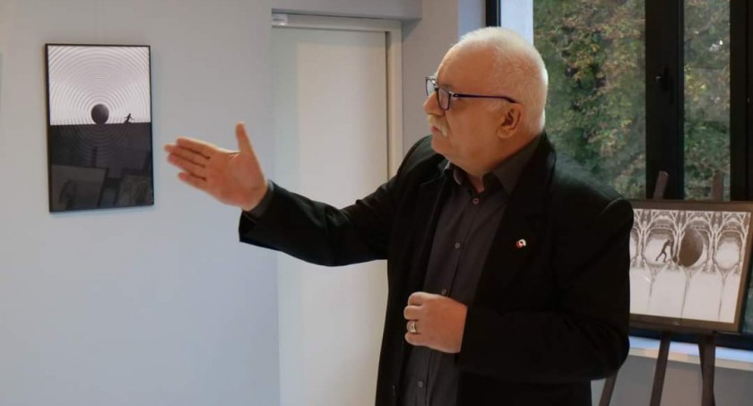 Fotografia, fotografika i grafika. W galerii MDK otwarto wystawę prac Henryka Augustyniaka