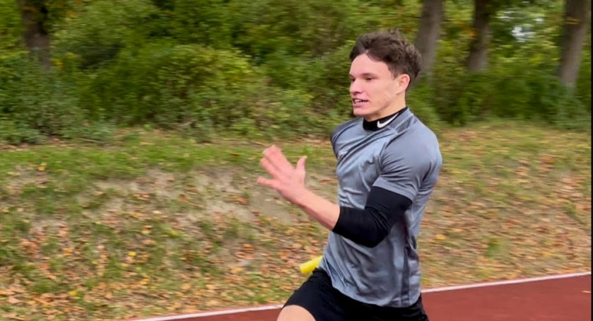 Kajetan Misztalski najszybszy w finałach wojewódzkich zawodów lekkoatletycznych SZS-ów