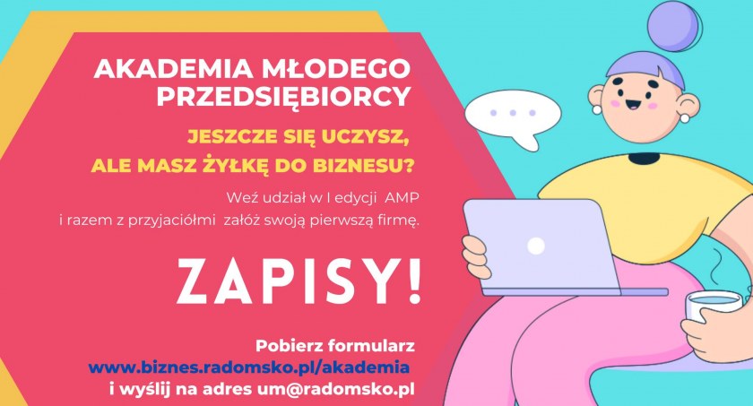Rusza nabór do konkursu Akademia Młodego Przedsiębiorcy skierowanego do uczniów szkół średnich