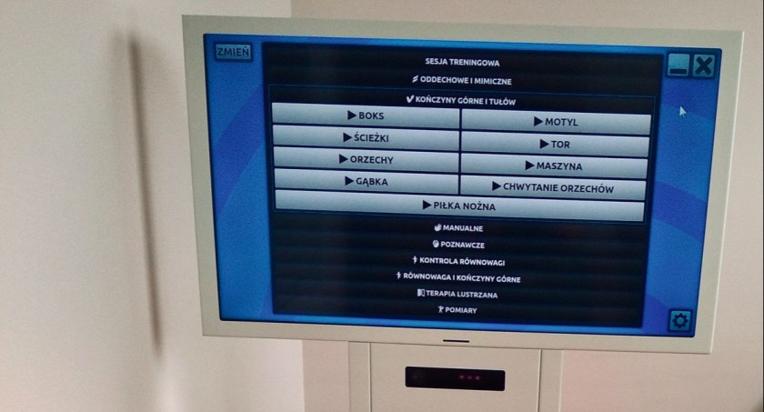 Nowy sprzęt w szpitalu: Neuroforma, system rehabilitacji funkcjonalnej