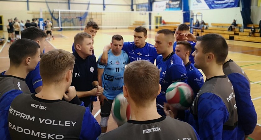 Siatkarze METPRIM Volley Radomsko mieli ligową przerwę. Zamiast meczu był trening