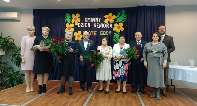 Dzień Seniora w gminie Wielgomłyny. Życzenia i gratulacje oraz Złote Gody