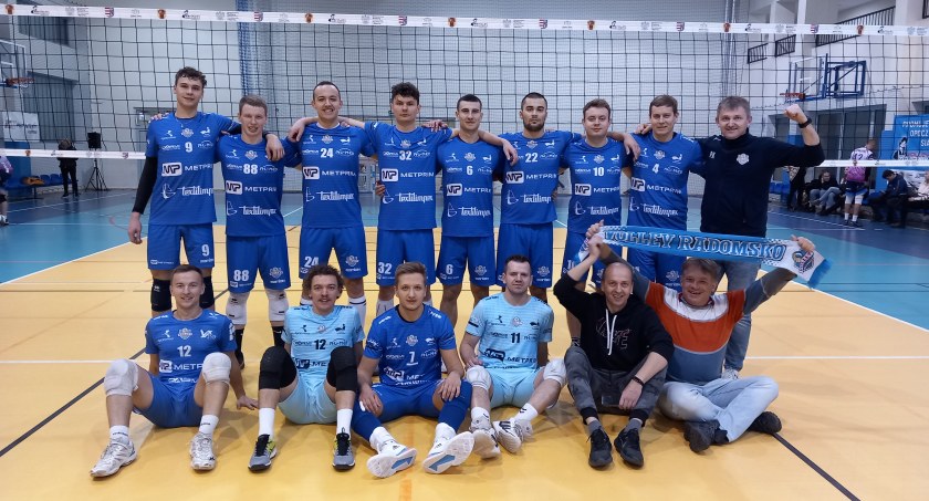 Siatkarze METPRIM Volley Radomsku wygrali w Opocznie. I to za trzy punkty