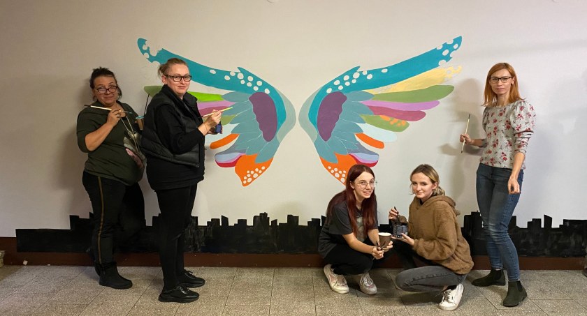 W Elektryku powstał mural z okazji Międzynarodowego Dnia Praw Dziecka