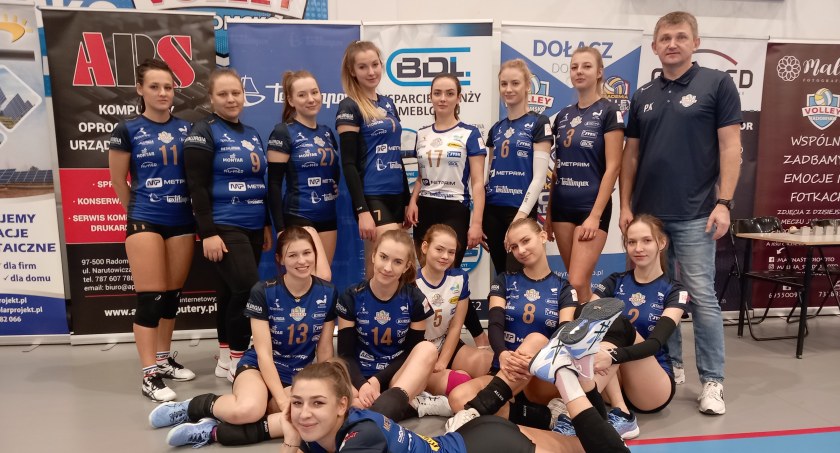 Siatkarki METPRIM gościnne dla rywalek. Dały pograć innym