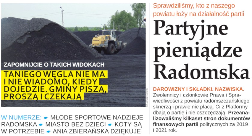O czym przeczytacie w najnowszym wydaniu Gazety Radomszczańskiej