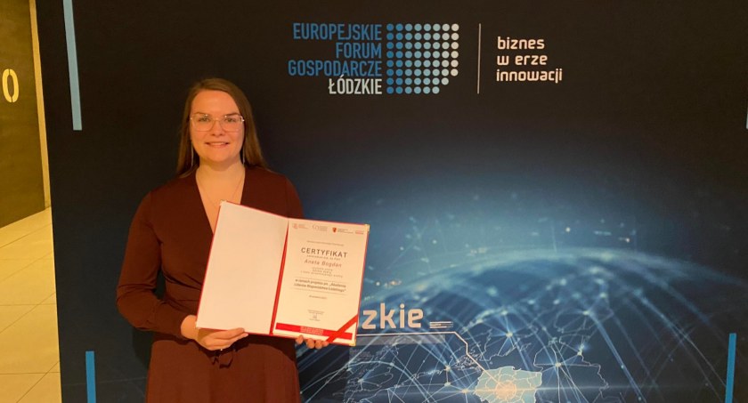 Aneta Bogdan, założycielka stowarzyszenia Spot Radomsko absolwentką Akademii Liderów