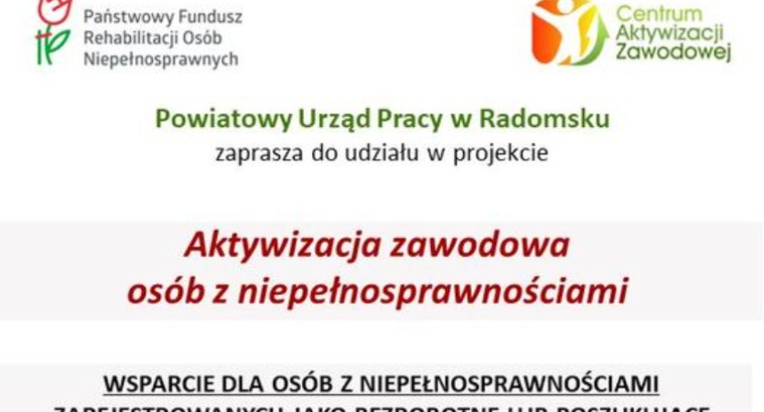 W Powiatowym Urzędzie Pracy nabór wniosków o wsparcie z PFRON