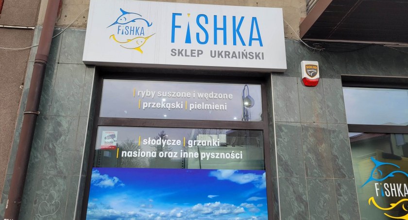 Pierwszy ukraiński sklep w Radomsku. Sprzedawcy mówią po ukraińsku, produkty są regionalne