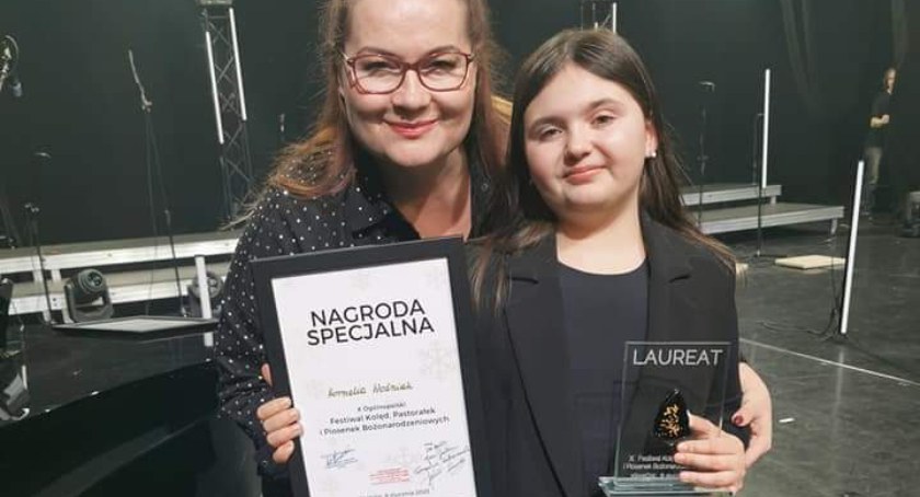 Festiwal Kolęd w Krakowie: Kornelia Woźniak, podopieczna Violetty Ojrzyńskiej, nagrodzona 