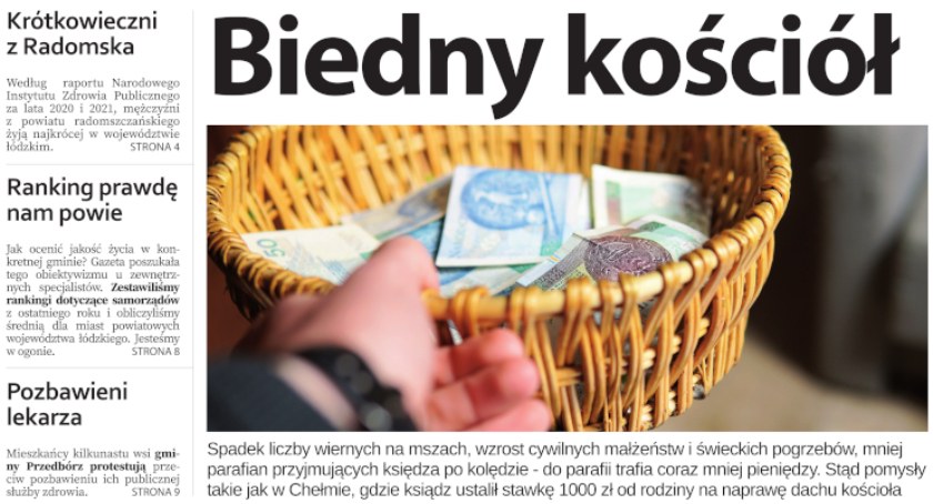 O czym piszemy w najnowszej Gazecie Radomszczańskiej