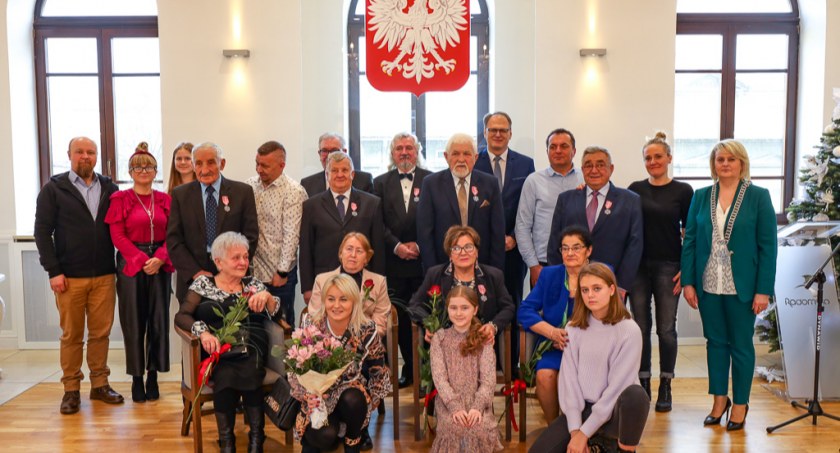 Medale za długoletnie pożycie od prezydenta RP dla ośmiu małżeństw z Radomska