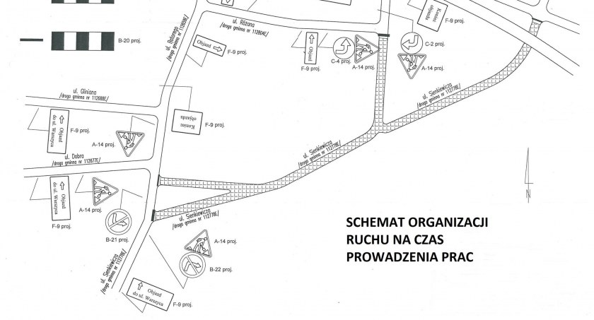 Uwaga! Urząd miasta zamyka ulicę Sienkiewicza. Rozpoczyna się remont