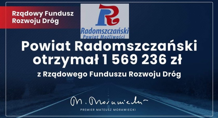 Starostwo Powiatowe: Rządowe półtora miliona złotych na remont dwóch dróg 