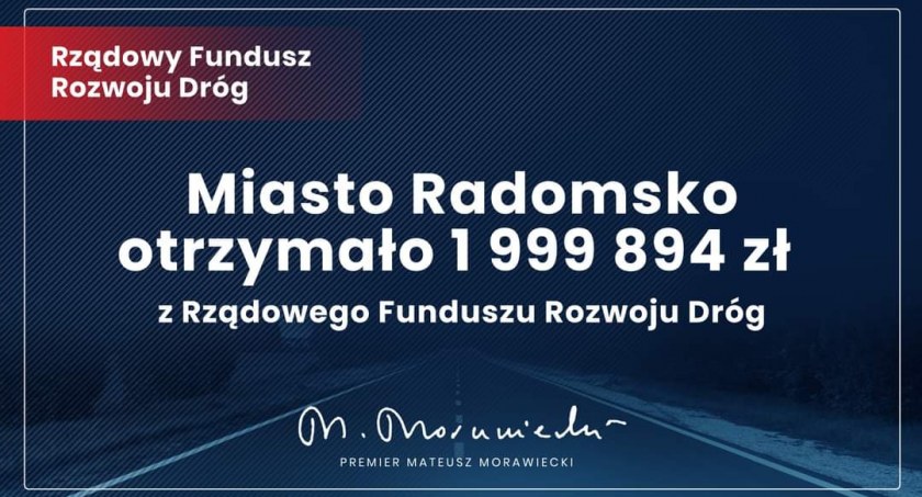 Urząd Miasta: Miasto otrzymało prawie 2 miliony złotych na remont trzech ulic 