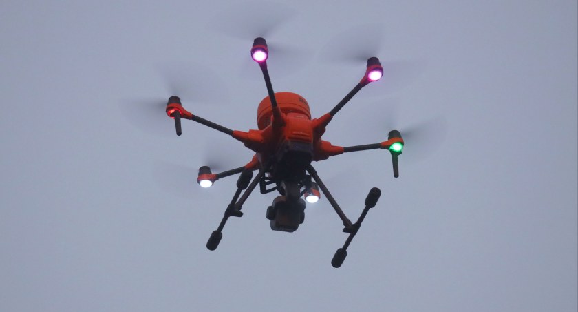 Szponder (RAS): Gdzie i kiedy latał antysmogowy dron? Prezydent: Szczegóły ma Polska Agencja Żeglugi Powietrznej