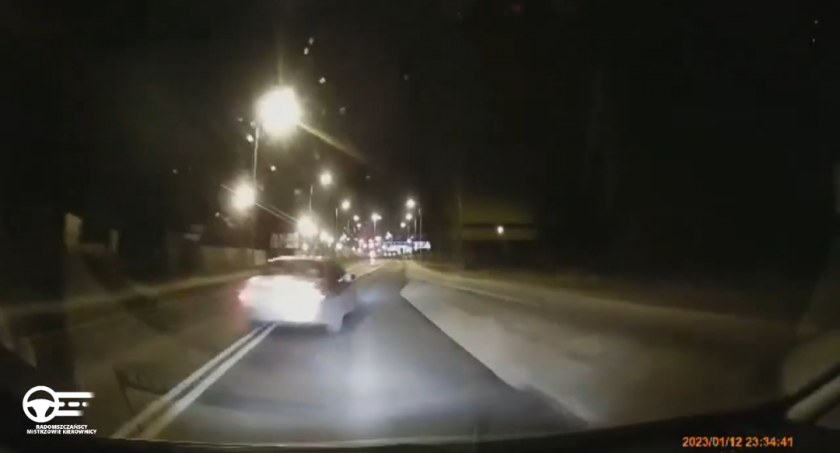 [WIDEO] Brzeźnicka: Wyprzedzał na przejściu dla pieszych i podwójnej ciągłej 