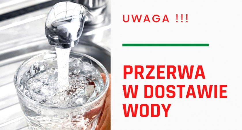 Uwaga! We wtorek na Pszennej i Przedborskiej nie będzie wody. Trzeba konserwować sieć wodociągową