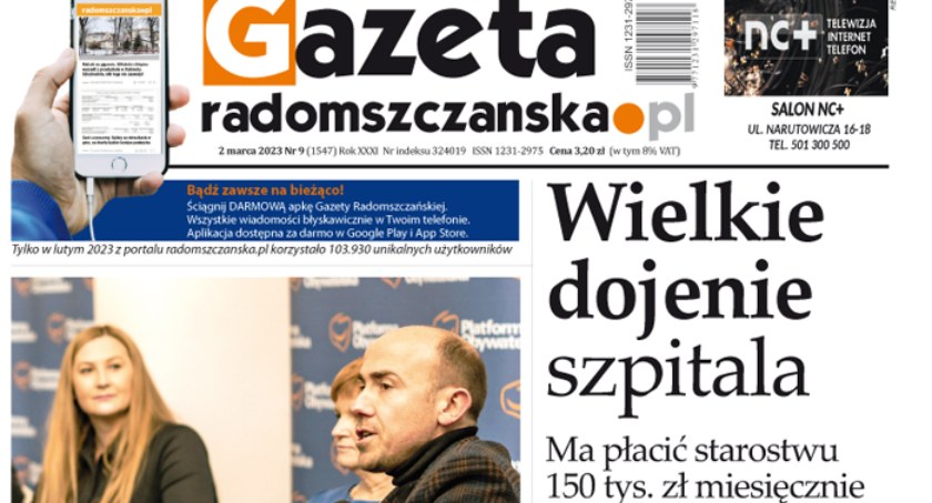 O czym przeczytacie w najnowszym wydaniu Gazety Radomszczańskiej