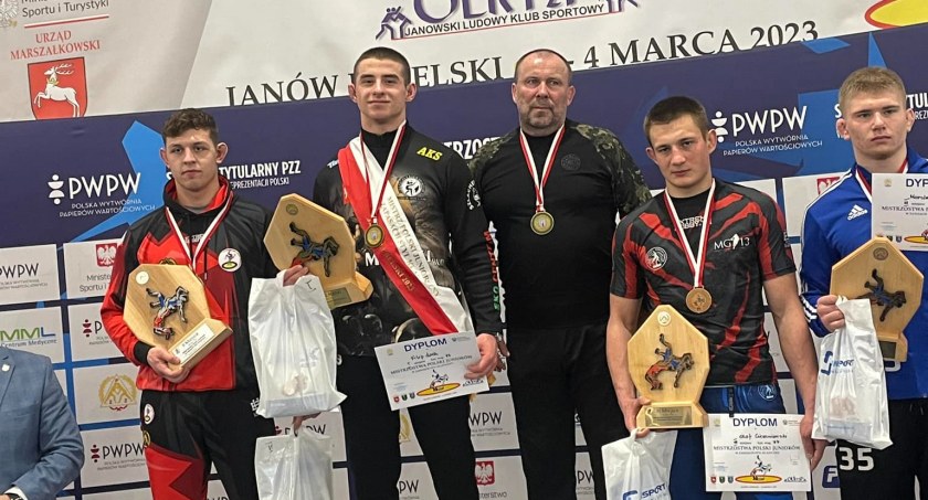 Filip Loch zdobył złoty medal. Radomszczanin mistrzem Polski juniorów w zapasach w stylu klasycznym