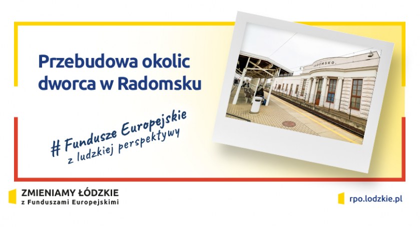 Przebudowa okolic dworca w Radomsku