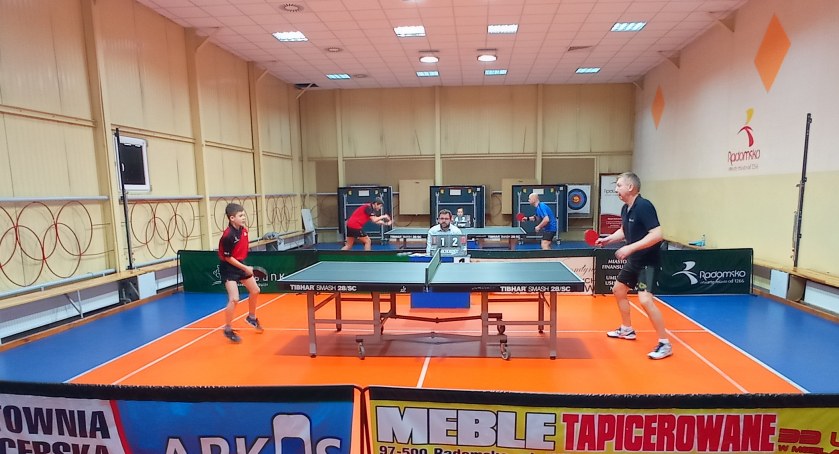 III liga. Wygrana tenisistów stołowych UMLKS Radomsko