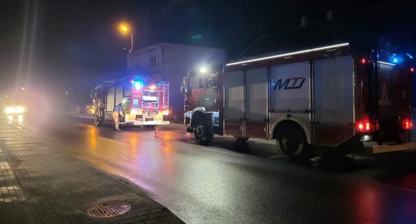 Lgota Wielka. Pożar instalacji elektrycznej w jednym z domów 