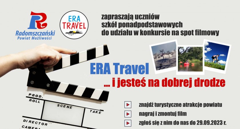 ERA Travel ogłasza konkurs filmowy dla uczniów szkół średnich 