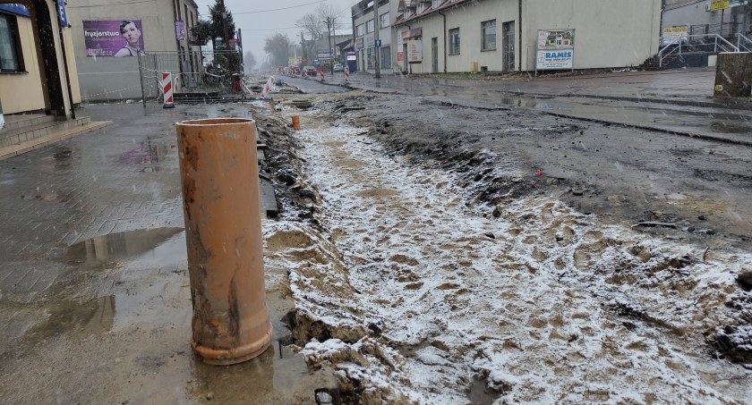 Krasickiego w remoncie, trzeba się liczyć z utrudnieniami. Po świętach zmieni się organizacja ruchu