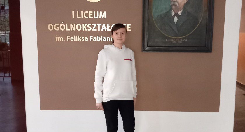 Karina Kowalska, uczennica I Liceum Ogólnokształcącego, w finale X Interdyscyplinarnych Warsztatów Filozoficznych 