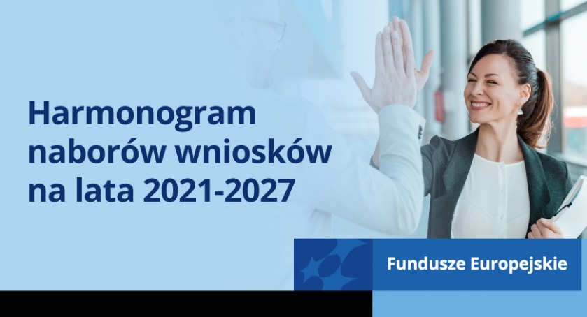 Harmonogram naborów wniosków na lata 2021-2027