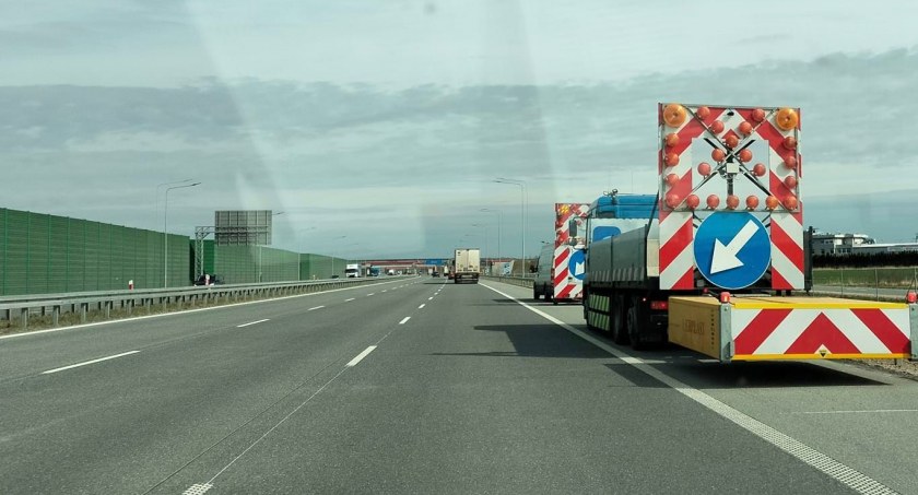 Maciej Zalewski (GDDKiA Łódź): - Od 21 na autostradzie A1 między Kamieńskiem i Piotrkowem ruch będzie zatrzymywany