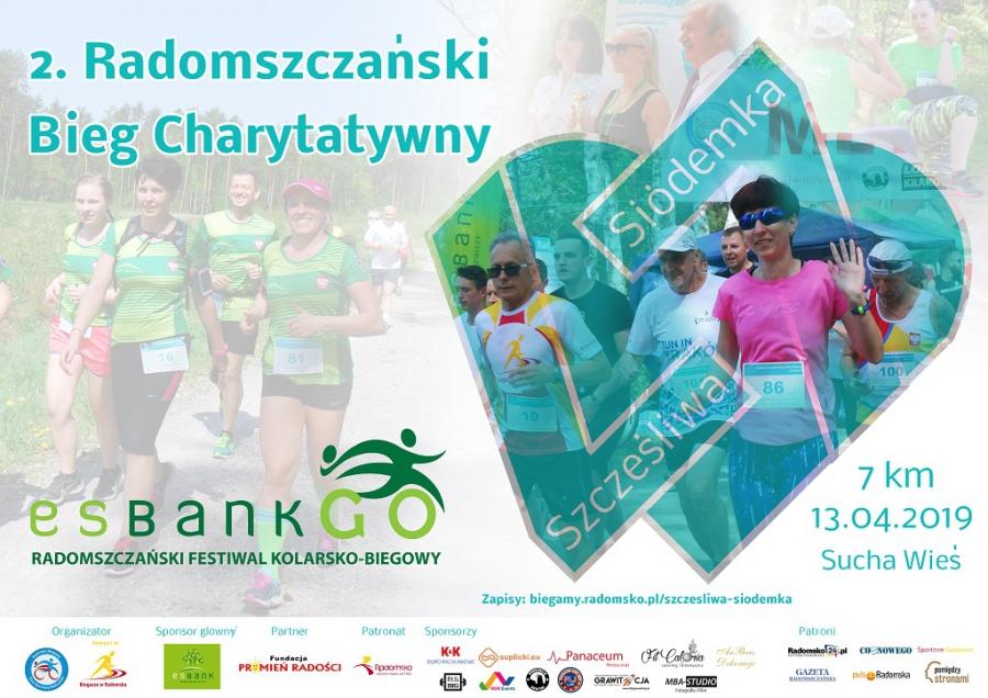 7 i 2 kilometry po lesie na Suchej Wsi. Charytatywnie