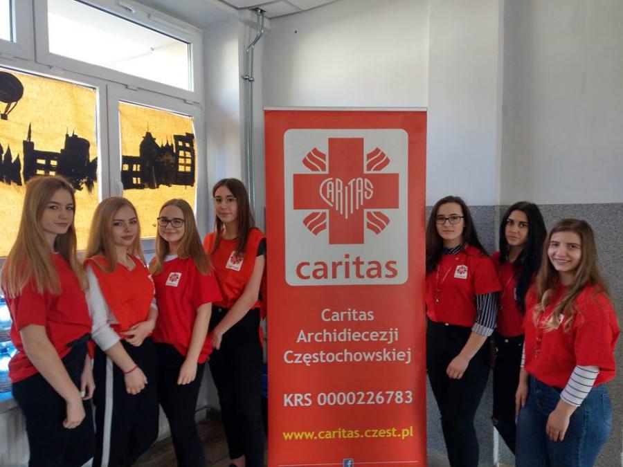 Zjazd szkolnych kół Caritas w Częstochowie. Wśród nich radomszczanie