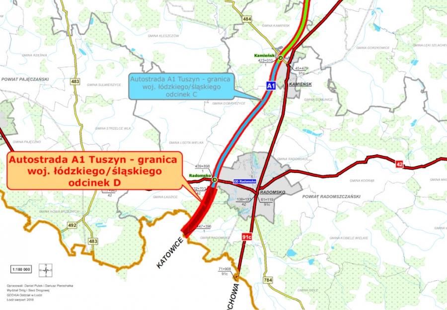 Rusza budowa A1: ruch będzie się odbywał przez cały czas trwania robót